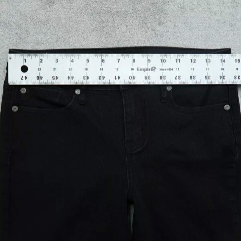 Women's Black Jeans By Blue Desire, Midrise Sz 9, 29x26 - Picture 11 of 14